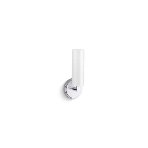 KOHLER Crue 1-Light Polished Chrome Wall Sconce