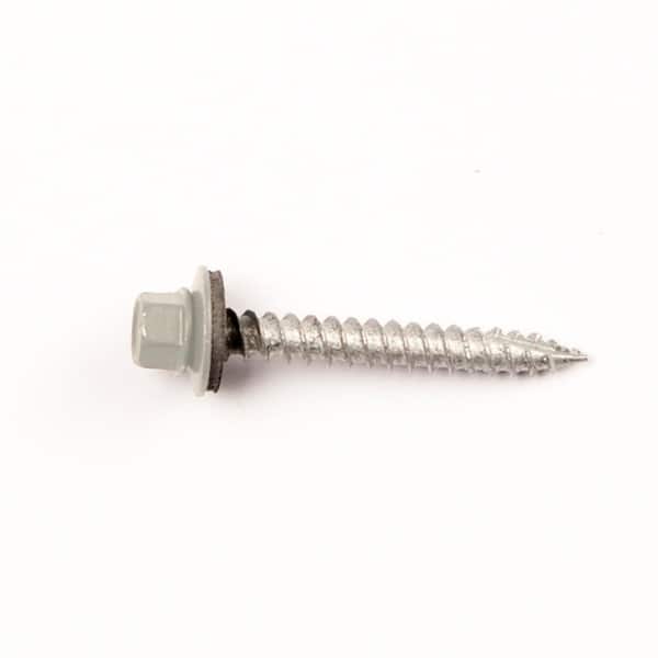 Metal Sales MS 1-1/2 in. #10 White Metal Wood Screw