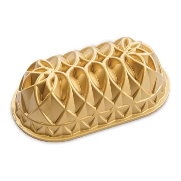 6 Cup Aluminum Loaf Pan Gold