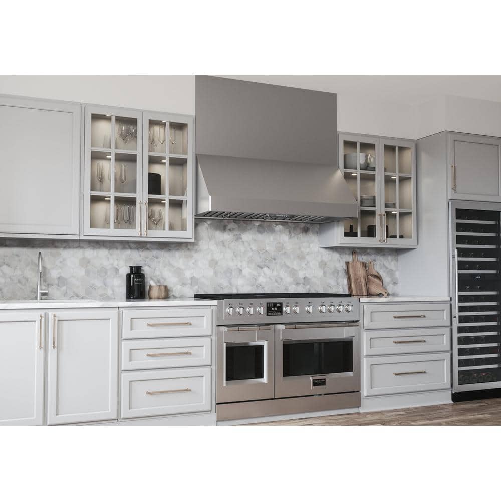Tempest II 42 Inch Stainless Steel Convertible Wall Mounted Range Hood