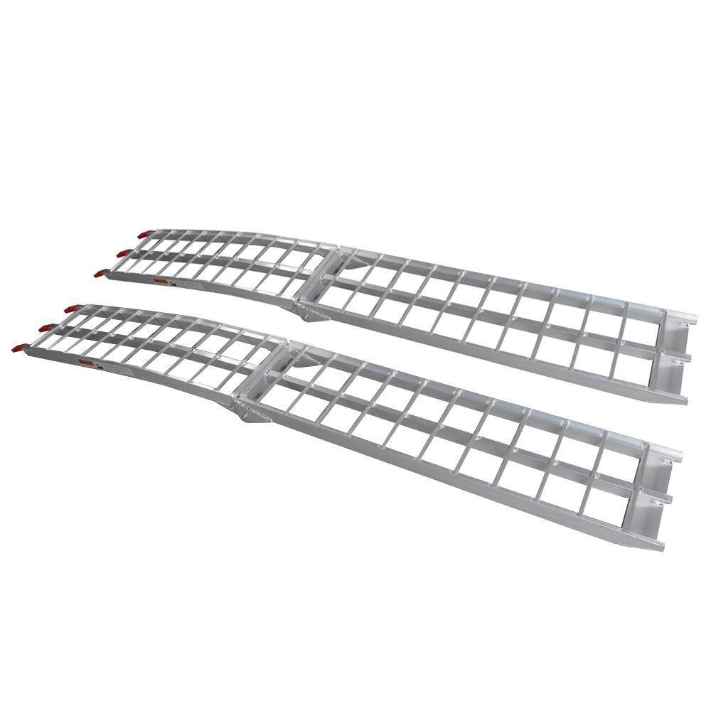 Winado 7.5 ft. 1500 lbs. Capacity HeavyDuty Aluminum Folding Loading