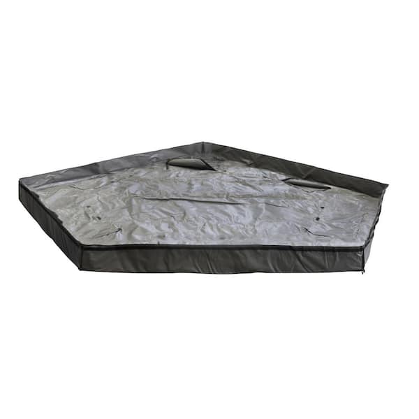 Clam X500 Insulated Thermal Tent Shelter & Removable Floor for Ice Fishing  Tents CLAM-16050 + CLAM-14473 - The Home Depot