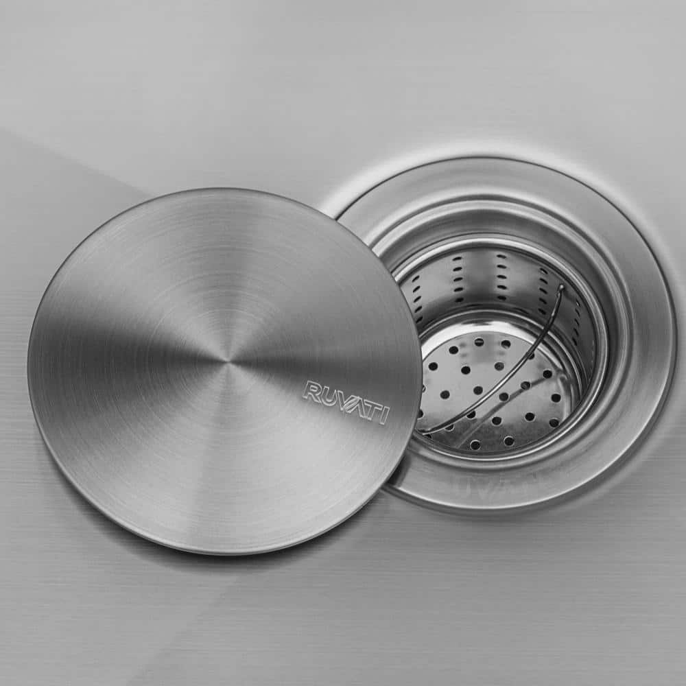 Ruvati 31-inch Stainless Steel Single Bowl Kitchen Sink