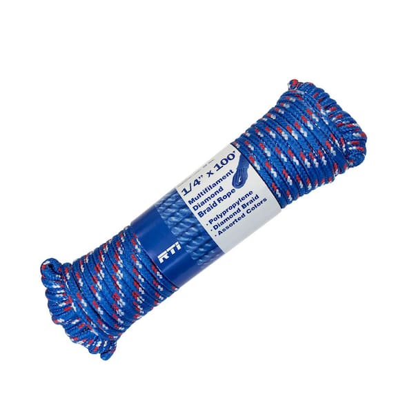 Polypropylene Rope 1/4 in. x 100 ft. - Canac