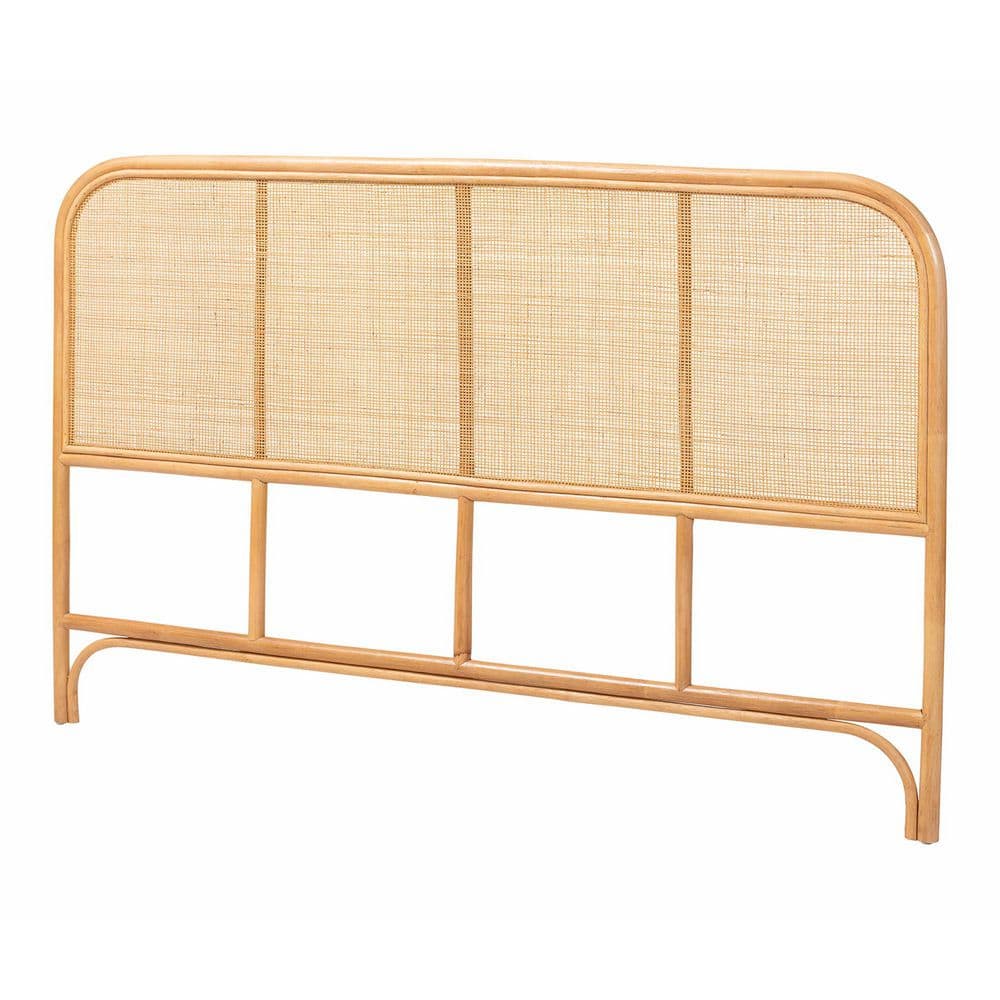 Agota Light Honey Rattan Queen Standalone Headboard - thumbnail 3