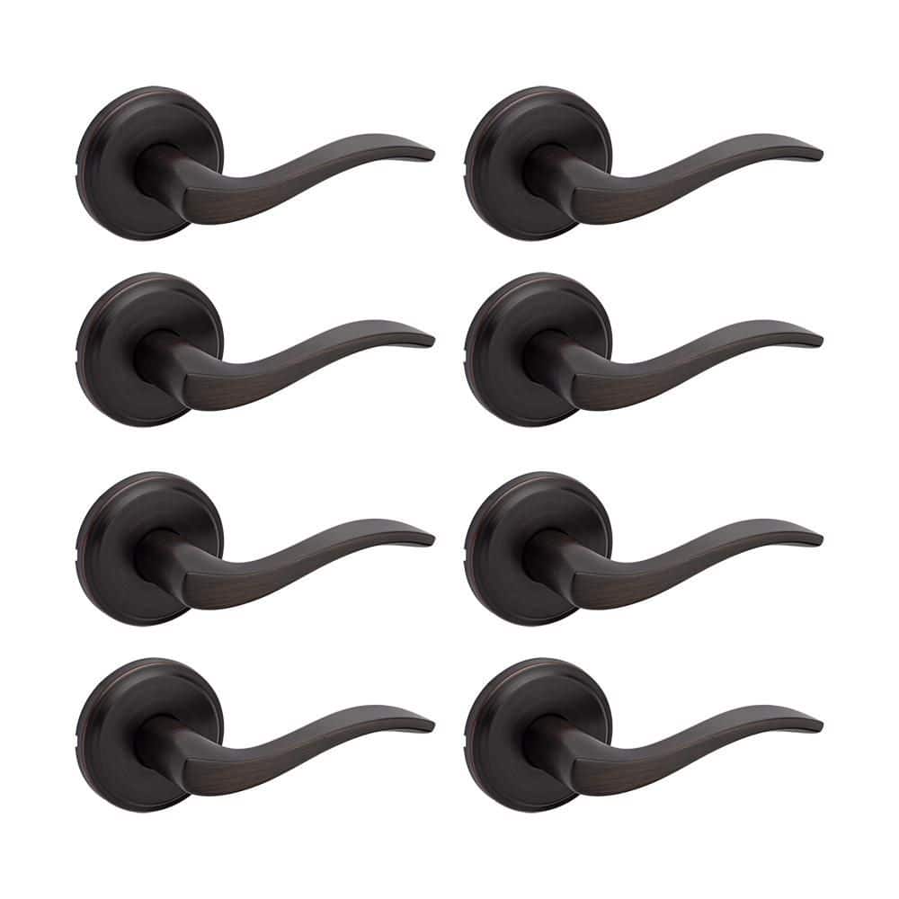 R*Y様 SOMABITO 1UNIT SOMATRIVAL BLACK Kwikset Sedona Matte Black Hall Closet Door Handle with Microban