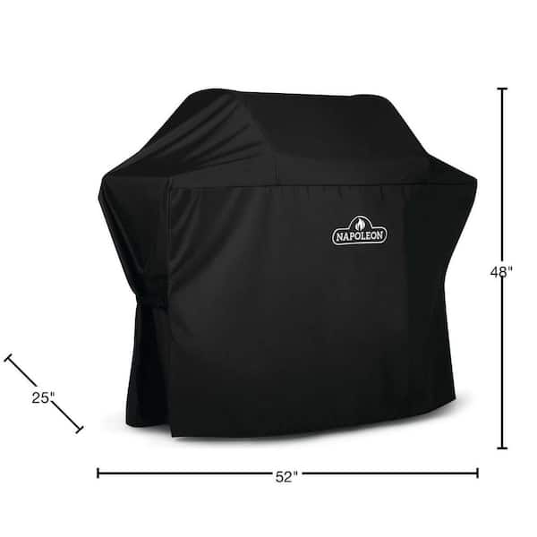 Freestyle Series 3 to 4-Burner Grill Cover in Black