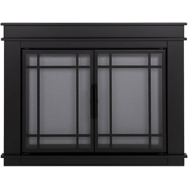 Fillmore Medium Glass Fireplace Doors