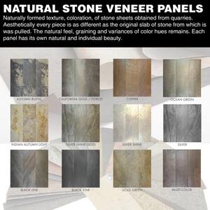 Stone Veneer Indian Autumn 2 ft. x 4 ft. x 2mm (8 sq. ft.)