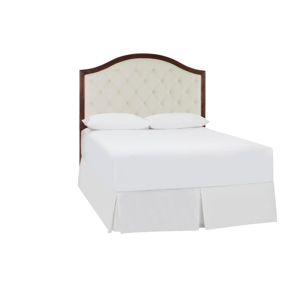 Home Decorators Collection Colbridge Ivory Upholstered Queen Headboard