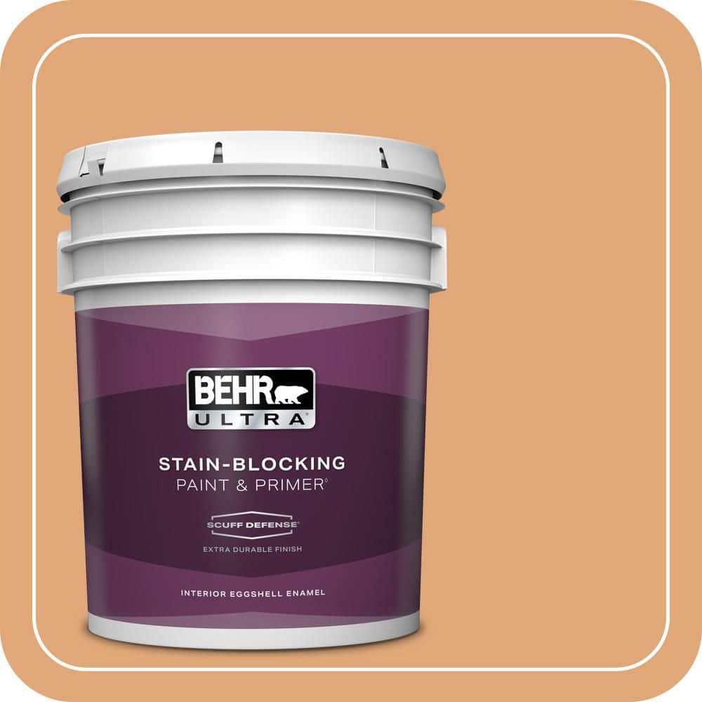 5 gal. #MQ4-36 Thai Ice Tea Extra Durable Eggshell Enamel Interior Paint & Primer price history on PriceWatchPro