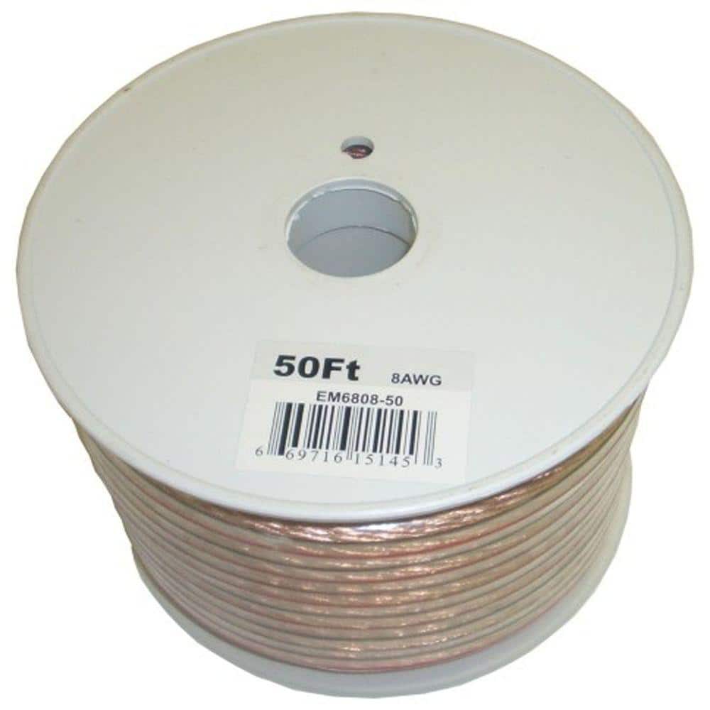 12 AWG Gauge Heavy Duty Speaker Wire Cable Thick Copper Wire 20', 20ft. 20  Foot