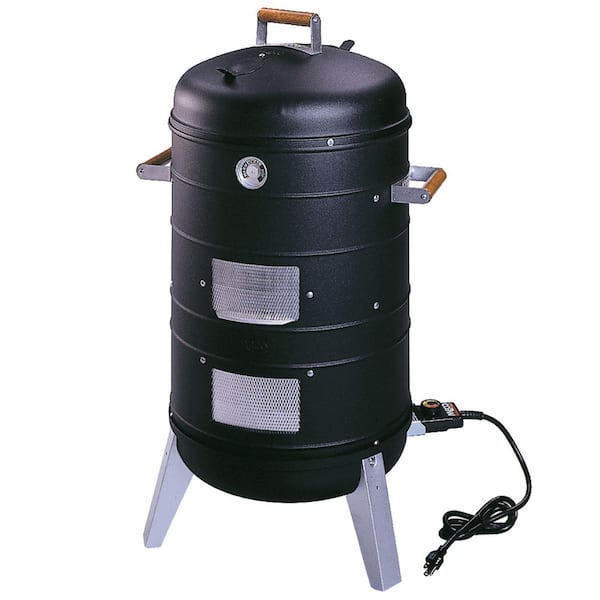 2-in-1 Electric Water Smoker Grill