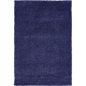 Solo Calabasas Navy Blue 2' 2 x 3' 0 Area Rug