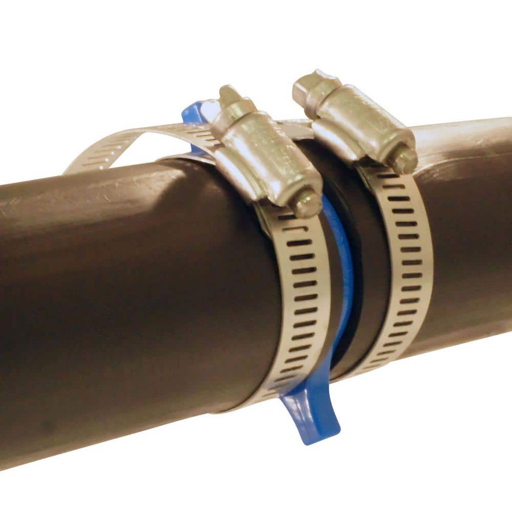 Apollo 1-1/2 in. Blue Polypropylene Twist-In Coupling