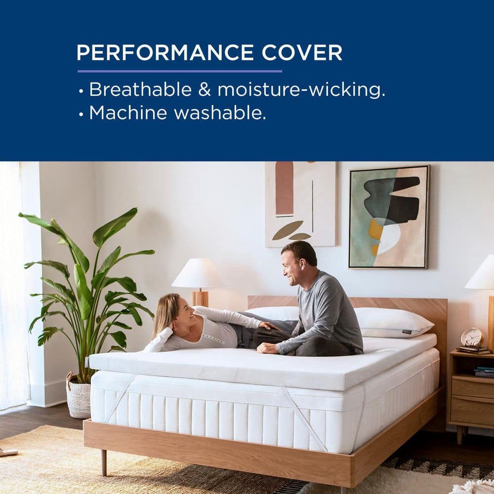 King-Sized Tempur Adapt 3-Inch Memory Foam Mattress Topper