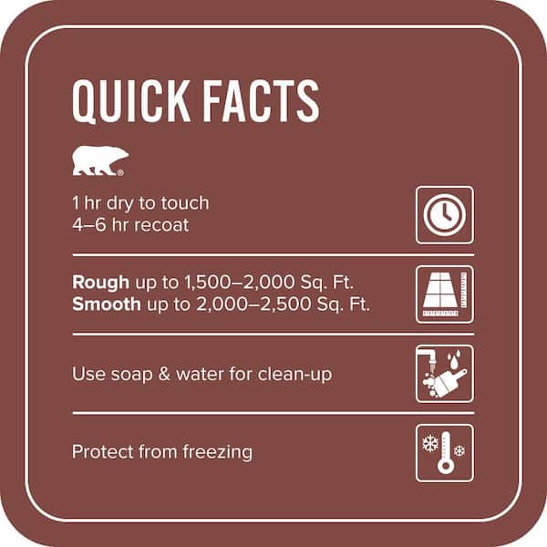5 gal. #SC-112 Barn Red Self-Priming 1-Part Epoxy Satin Interior/Exterior Concrete and Garage Floor Paint