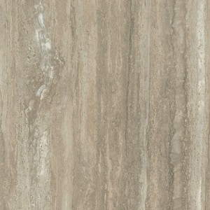 4 ft. x 8 ft. Laminate Sheet in  180fx Hazelnut Travertine with SatinTouch Finish