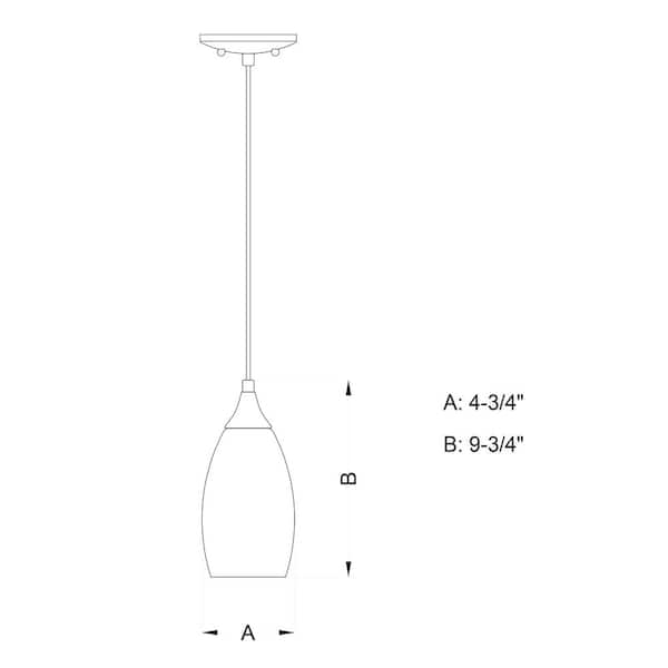 Milano 1-Light Oil Rubbed Bronze Shaded Mini Pendant Ceiling Light Amber Fire Glass