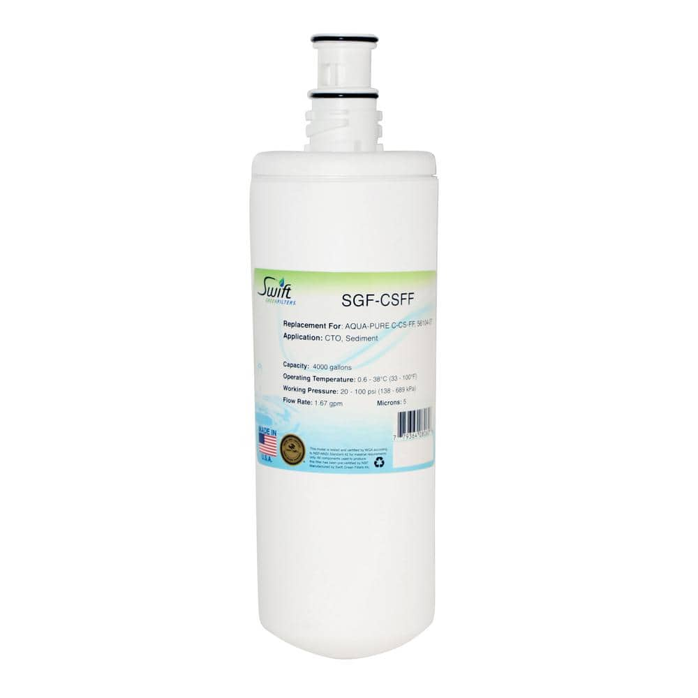 Swift Green Filters Replacement Water Filter for Aqua Pure C-CS-FF