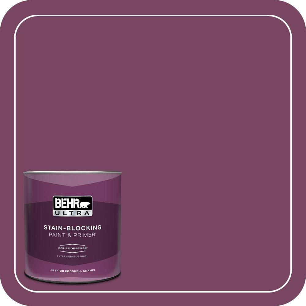 1 qt. #690B-7 Plum Jam Extra Durable Eggshell Enamel Interior Paint & Primer price history on PriceWatchPro