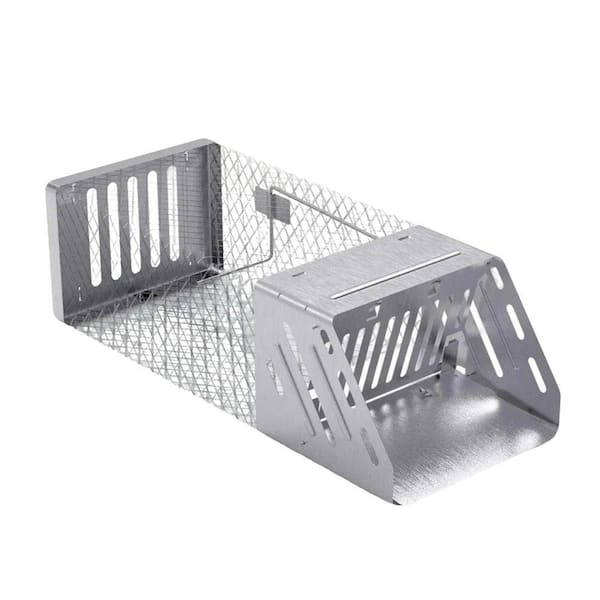 Humane Auto-Reset Mouse Trap-Continuous Catch, Safe Indoor/Outdoor Rodent Cage for Mice/Voles, No-Kill Design