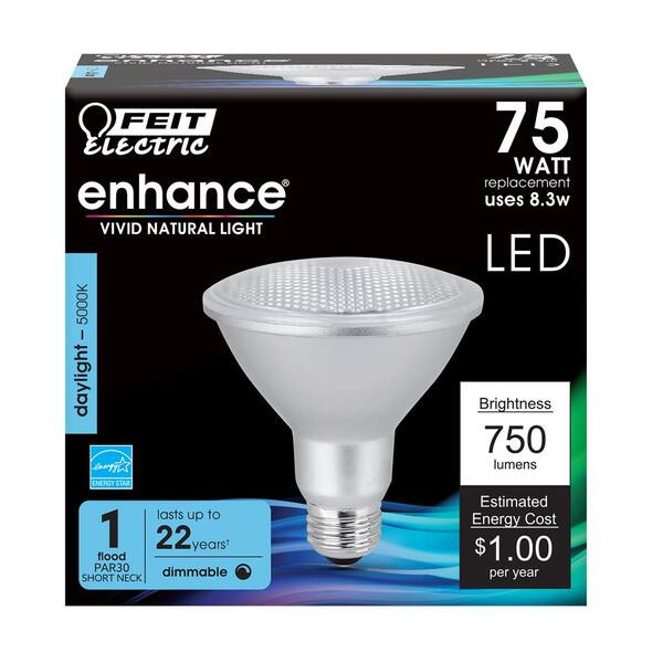 11W Short Neck flood PAR30 LED bulb 75 Watt Equivalent Pack of 1/2/4/6/8 