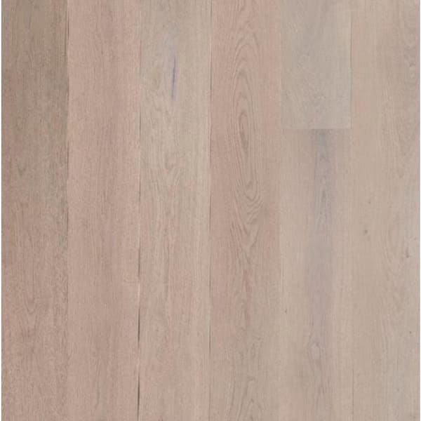 Take Home Sample-Kashmir White Oak Tongue and Groove Wire Brushed Engineered Hardwood Flooring
