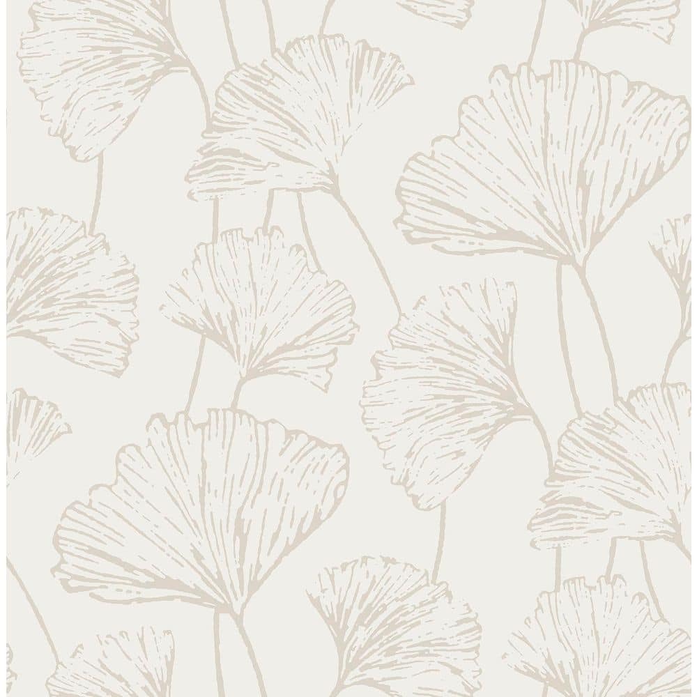 NuWallpaper - Cora Silver Peel and Stick Wallpaper