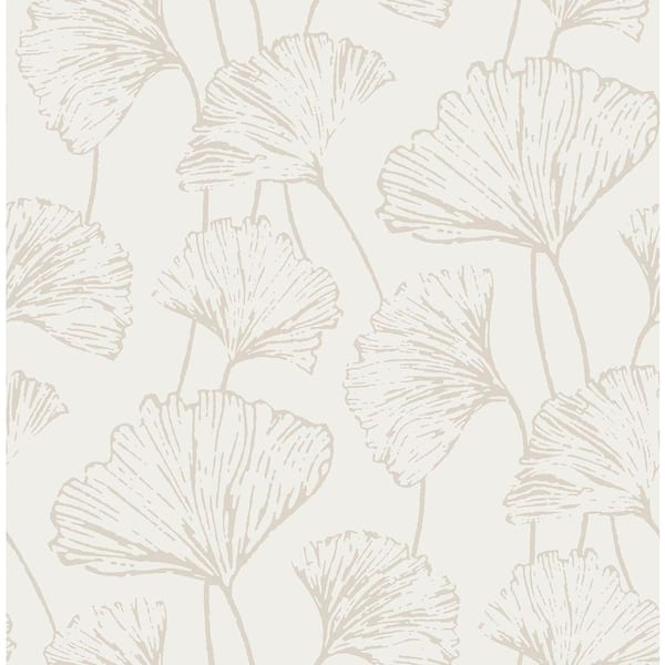 Cora Silver Peel and Stick Wallpaper