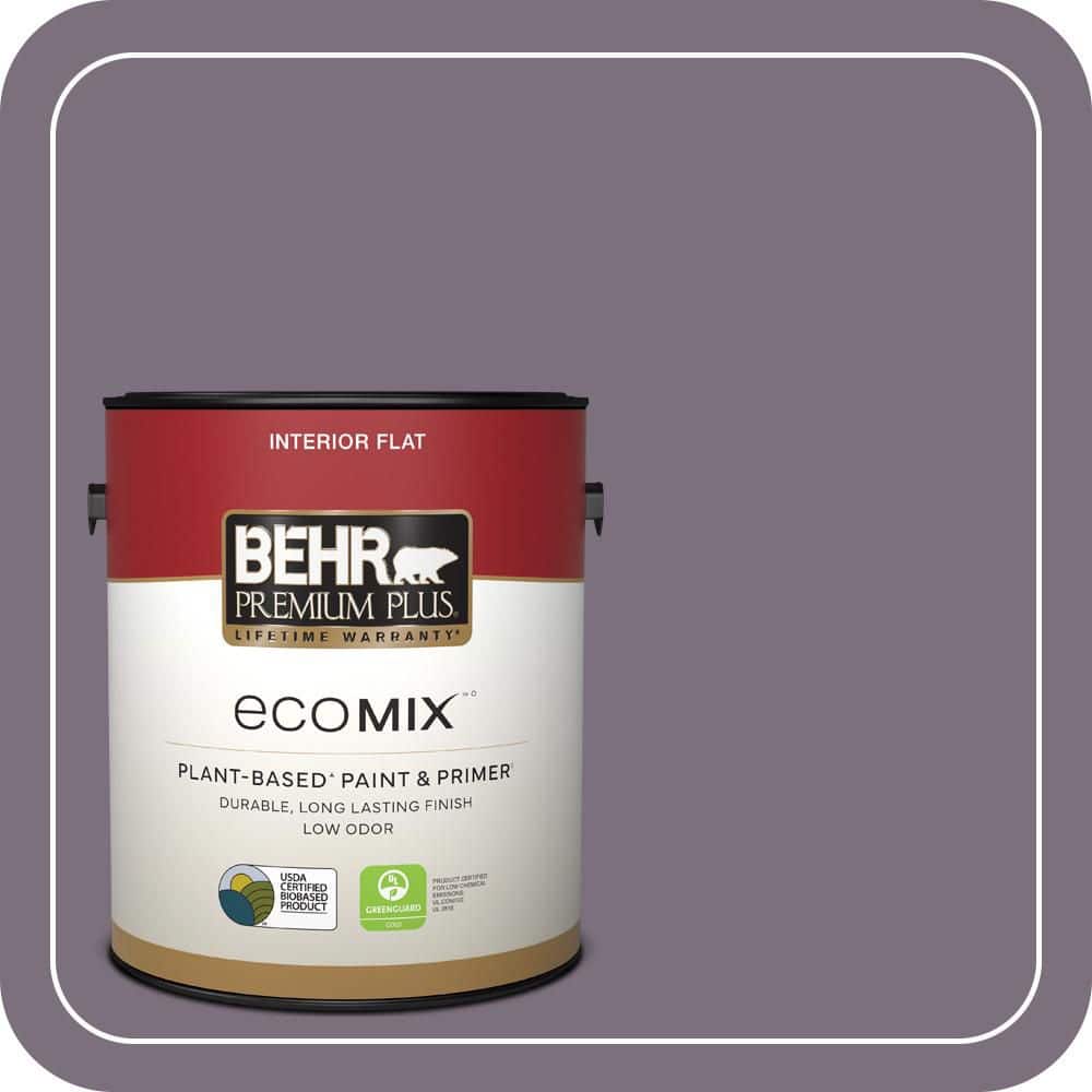 1 gal. #PPU17-17 Plum Shadow Flat EcoMix Plant-Based Interior Paint & Primer price history on PriceWatchPro
