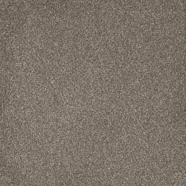 Home Decorators Collection Serene Glory III-Restful Gray-65 oz. SD Polyester Texture Installed Carpet