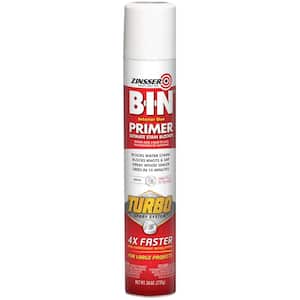 B-I-N 26 oz. Turbo White Shellac-Based Interior/Spot Exterior Primer and Sealer Spray (Case of 6)