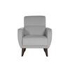 BELLONA Light Gray Chair with Storage and Performance Fabric 15-CHA-201900-01-1