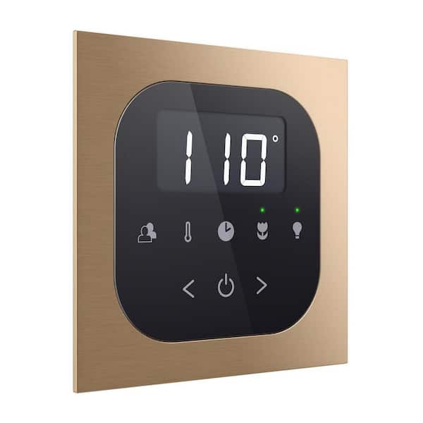 Mr. Steam AirTempo Square Flush Mount Kit in Brushed Bronze