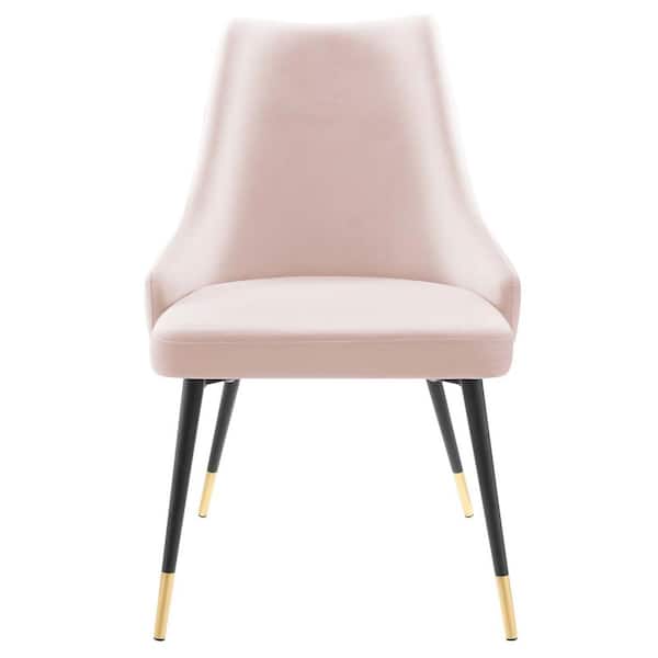 MODWAY Adorn Pink Tufted Performance Velvet Dining Side Chair