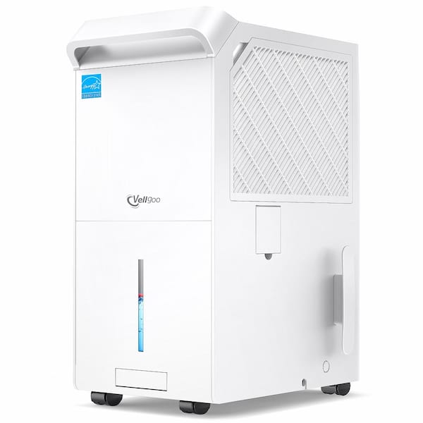 6,000 Sq.Ft Dehumidifier, 140 Pint/D Smart Compressor Dehumidifier for Basement with Drain Hose, for Home,Large Room
