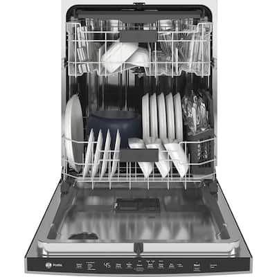 24 in. Fingerprint Resistant Stainless Steel Top Control Built-In Tall Tub Dishwasher with 3rd Rack and 45 dBA