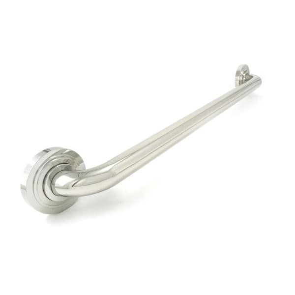 WingIts Platinum Designer Series 48 in. x 1.25 in. Grab Bar Bands in Polished Stainless Steel (51 in. Overall Length)