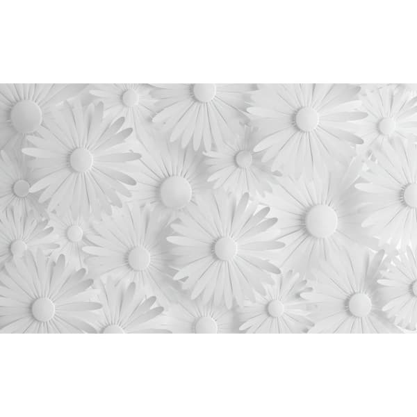 Mr. Kate Modern Daisy Peel and Stick Wallpaper Mural