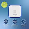 Philips Wireless Push Button Doorbell, White, DES4110R/27 