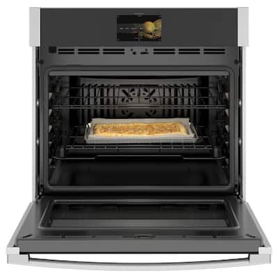 Profile 30 in. Smart Single Electric Wall Oven with Convection Self-Cleaning in Stainless Steel