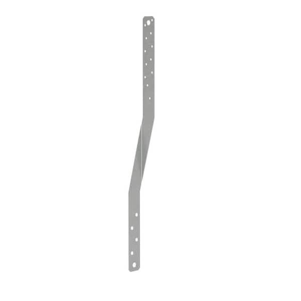 Simpson Strong-Tie LSTA 1-1/4 in. x 24 in. 20-Gauge Galvanized Strap Tie  LSTA24 - The Home Depot