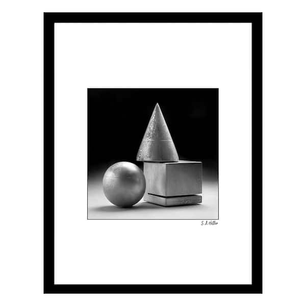 VENICE BEACH Collections 3 Objects by Steven A.Heller 1-Piece Framed Graphic Print Abstract Poster Art Print 18 in. x 14 in.