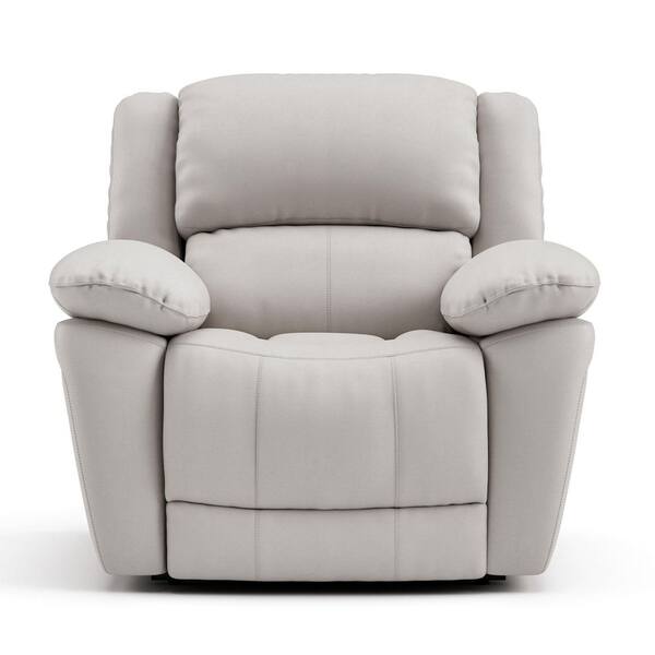 Leather Match Solid Color Pillow Top Arms Club Chair Silver Legs