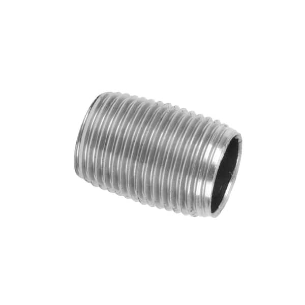 STZ 1 in. Diameter Close Steel Galvanized Nipple