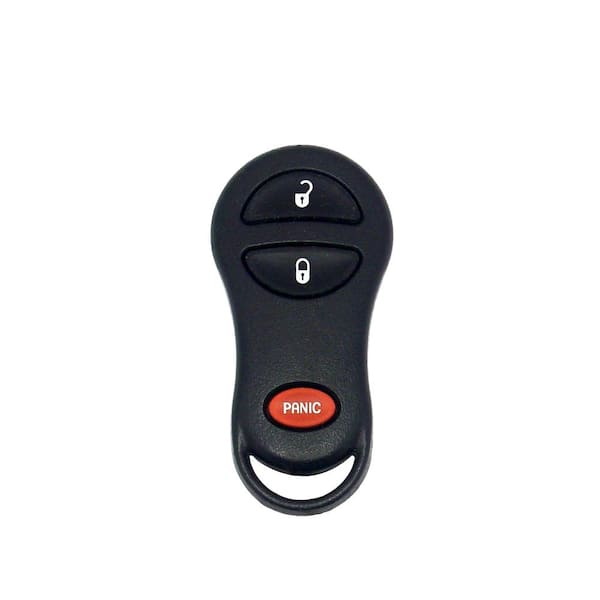 Car Keys Express Car Remote Replacement Case - Chrysler 3 Button Black ...