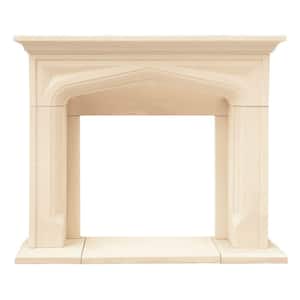 Chateau Series Pisa 48 in. x 62 in. Cast Stone Mantel