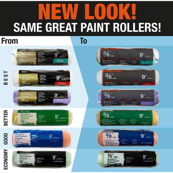 Tools & Home Improvement 3Pack ShurLine 55507N Premium HighDensity 9