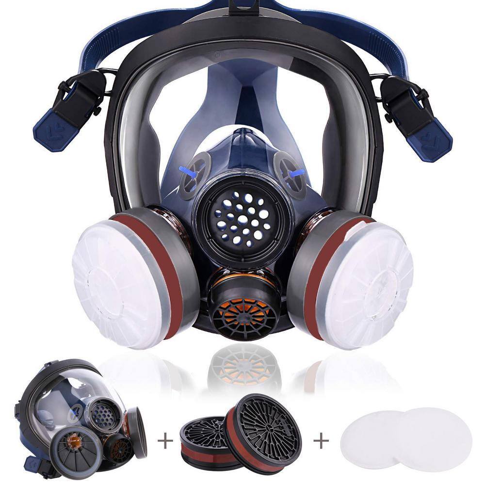 Dyiom 17 in 1 Reusable Full Face Respirator Widely Used in Paint ...